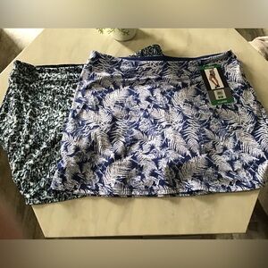 NWT’s size XL, Tranquility skorts